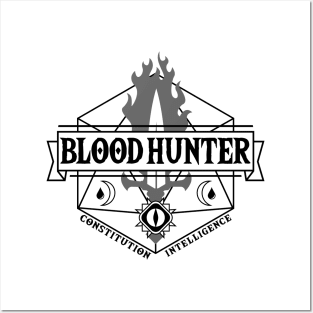 Blood Hunter (Black) Posters and Art